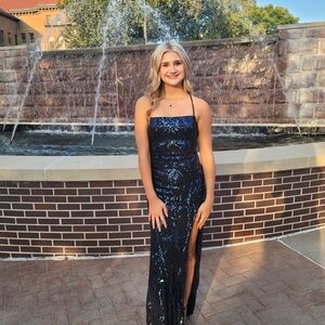 Windsor “Rowena Sequin Mermaid Dress”